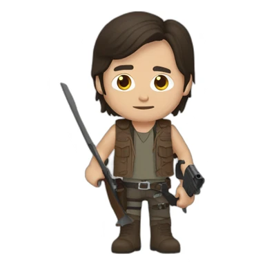Daryl dixon  sticker