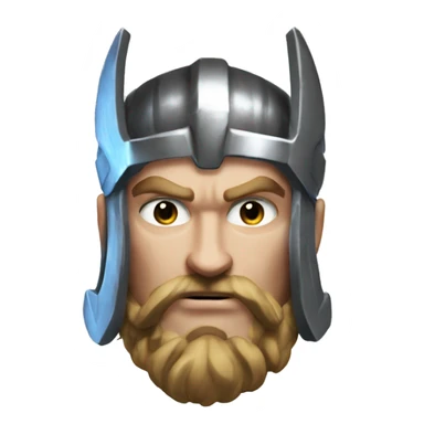 smite thor god sticker