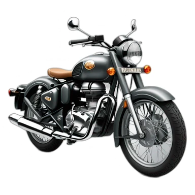 royal enfield classic 350 gunmetal grey BR sticker