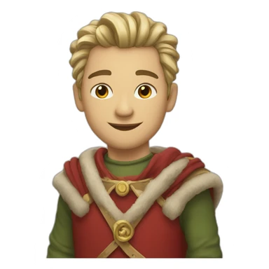 jul faisant le signe jul sticker