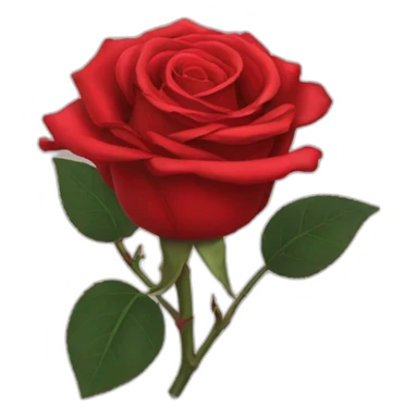 Half red rose portrait half dead sticker