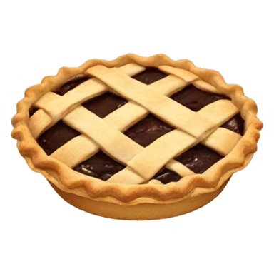 Pie sticker