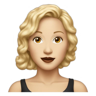 madonna singer sticker