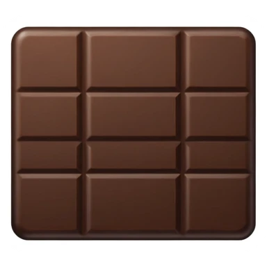 chocolate bar sticker