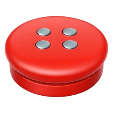 {
  "type": "object",
  "look": "simple shape, bright color, matte surface, soft light, front view",
  "description": "a cute everyday object with clean design and smooth 3D finish"
}
 sticker