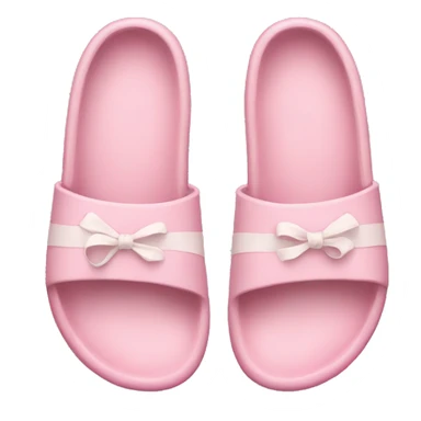 soft pink beach shoes sticker