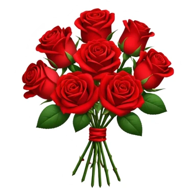bouquet of roses sticker
