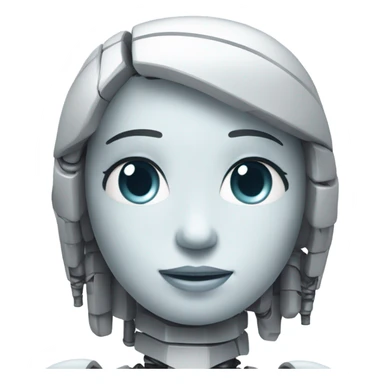 Amy robot with robust spine sticker