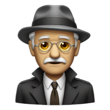 old man mafia sticker