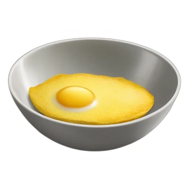 omelet in bowl sticker