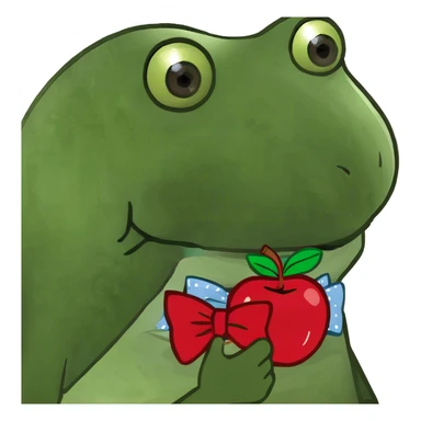 Cherry bowtie sticker