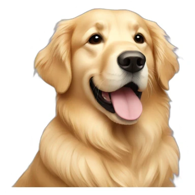 Golden Retriever Birthday  sticker