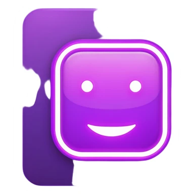 The word "banger" in purple sticker