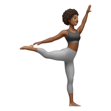 Pilates princess sticker