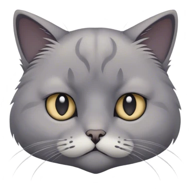 Very sad cat sticker