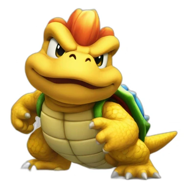Koopa from Mario Kart sticker