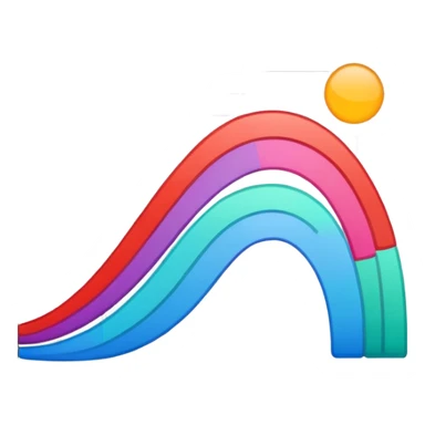 chart with curve sticker