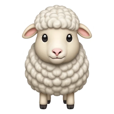 sheep standing sticker