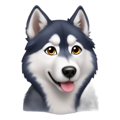 Husky Siberiano sticker