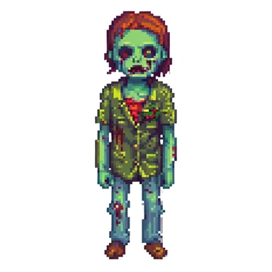  a zombie sticker