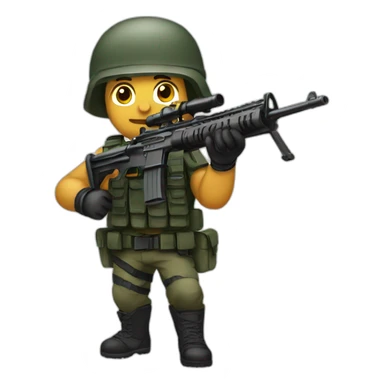 commando sticker