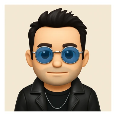 A 3D Apple-style emoji version of the uploaded image, preserving its colors, shapes, textures, and overall design, simplified into emoji form while keeping key details recognizable. Smooth glossy finish, soft shadows, high-quality render, minimal background sticker