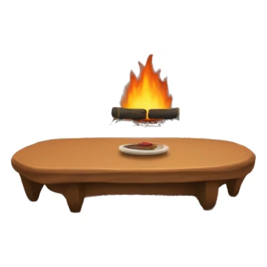 fireplace and sofa sticker