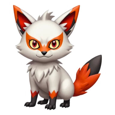 Litten-Trico-Zangoose-fusion sticker