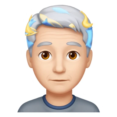 give me gray hair sticker