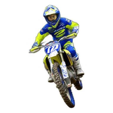125 yz sticker