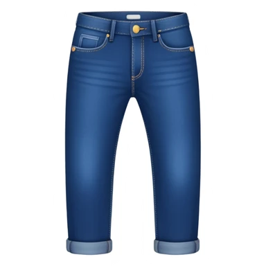 plain isolated dark blue pants sticker