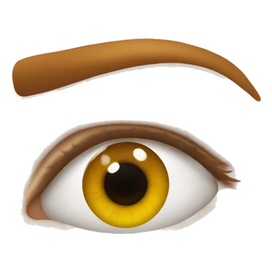hazel eye sticker