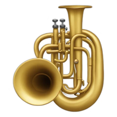 Écureuil jouant trompette sticker