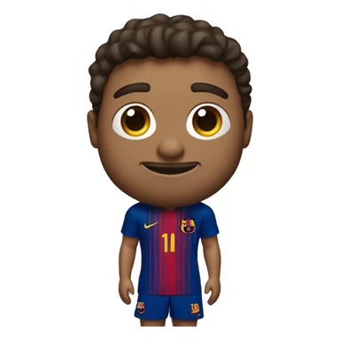 Écureuil avec un maillot du fc Barcelone  sticker