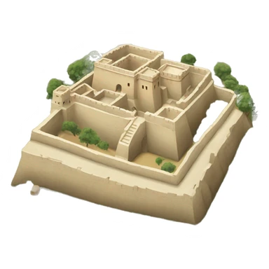 Cretan Koule fortress  sticker