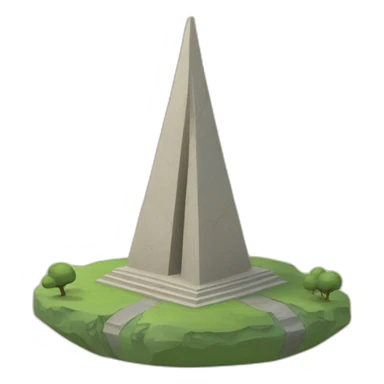 Geodetic Monument sticker