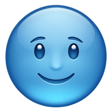 Pastille bleue avec une validation à l’intérieur sticker