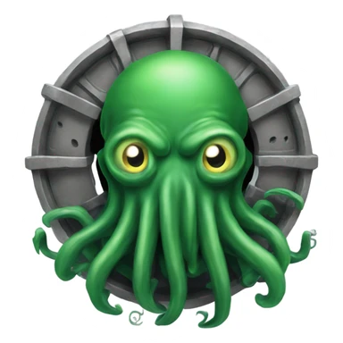 Cthulhu collider sticker
