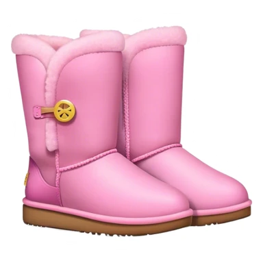 pink uggs sticker