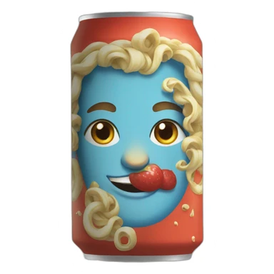 Can Can Coaster sticker