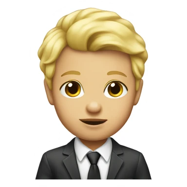 Baby blond boss  sticker