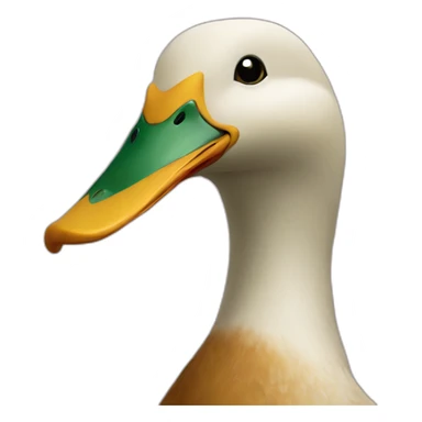 odd duck sticker
