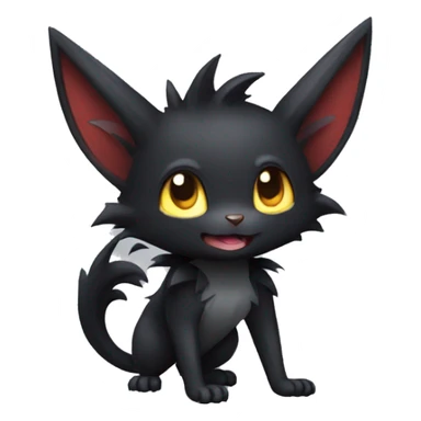 Bat-Torracat-Zorua full body sticker