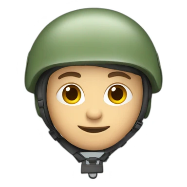 un parachutiste sticker