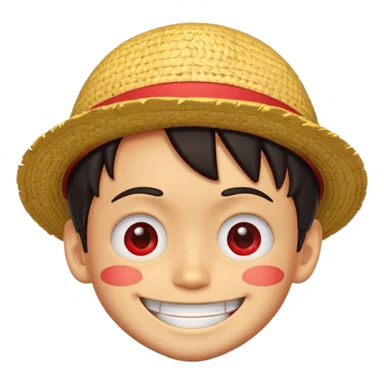 Luffy joyboy emoji sticker