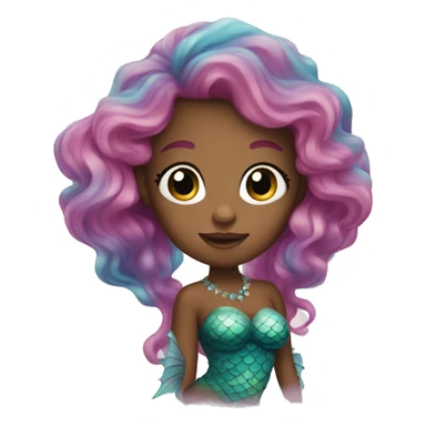 pretty mermaid  sticker