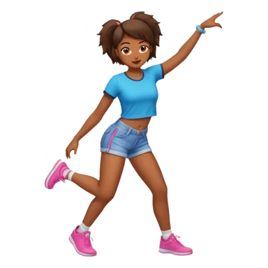 Twerk atan kız sticker