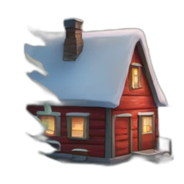 north pole country sticker