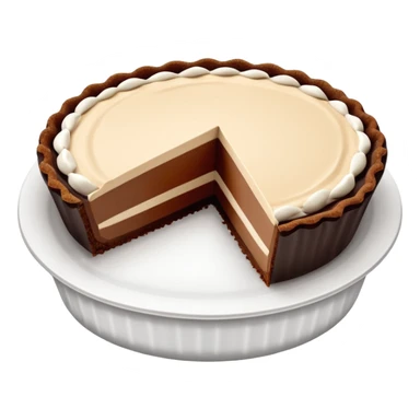 Edwards chocolate creme pie in box sticker