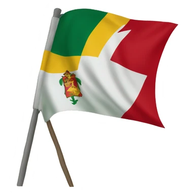 emirate of sicily flag sticker